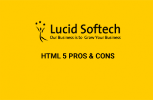 HTML 5 PROS & CONS
